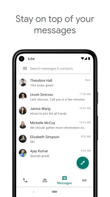 Скриншот приложения Google Voice - №3