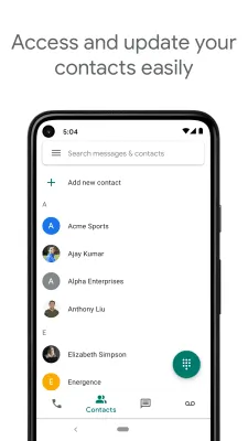 Скриншот приложения Google Voice - №5
