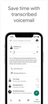Скриншот приложения Google Voice - №4
