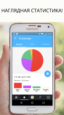 Скриншот приложения Dr. Tariff (тарифы и баланс) - №5