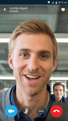 Скриншот приложения Skype for Business for Android - №5