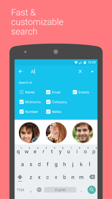 Скриншот приложения Контакты+ - №5