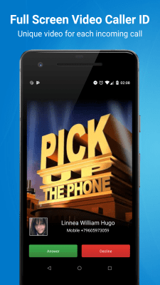 Скриншот приложения Video Caller Id - №1