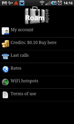 Скриншот приложения RoamAside - №3