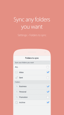 Скриншот приложения SolMail - All-in-One email app - №5