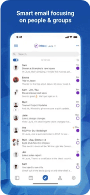 Скриншот приложения Blue Mail - Email Mailbox - №3