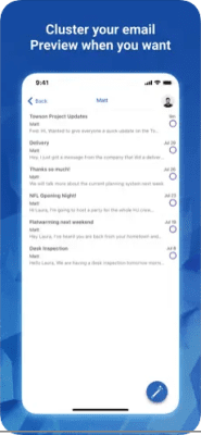 Скриншот приложения Blue Mail - Email Mailbox - №5