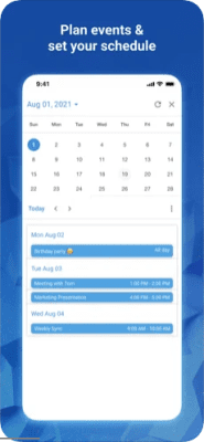 Скриншот приложения Blue Mail - Email Mailbox - №6