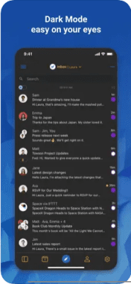 Скриншот приложения Blue Mail - Email Mailbox - №7
