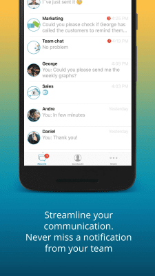 Скриншот приложения Brosix - №4