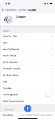 Скриншот приложения TeamSpeak 3 - №3
