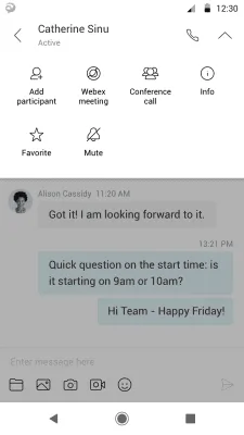 Скриншот приложения Cisco Jabber - №4