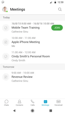 Скриншот приложения Cisco Jabber - №7