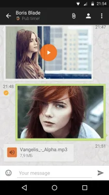 Скриншот приложения Mandarin IM - №4