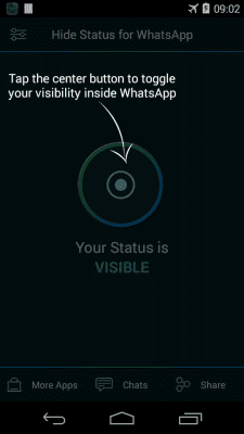 Скриншот приложения Hide WhatsApp Status - №2