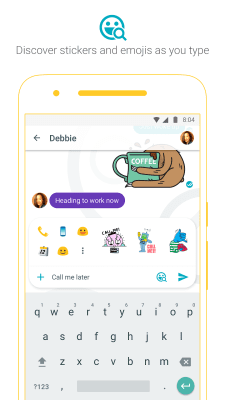 Скриншот приложения Google Allo - №1