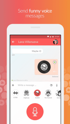 Скриншот приложения Jongla - Instant Messenger - №4