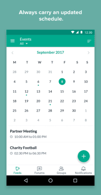 Скриншот приложения Zoho Connect - №5