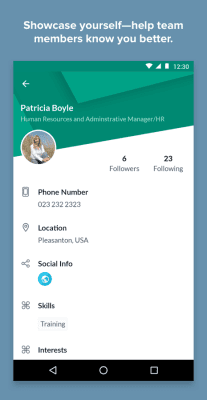 Скриншот приложения Zoho Connect - №7