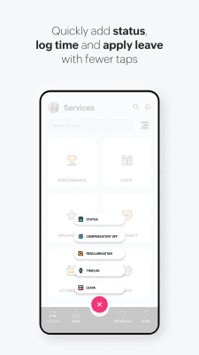 Скриншот приложения HR management app - Zoho People - №3