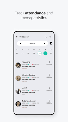 Скриншот приложения HR management app - Zoho People - №4