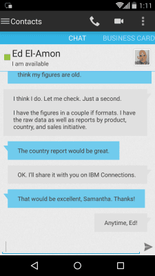 Скриншот приложения Connections Chat - №2