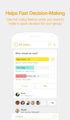 Скриншот приложения SolGroup - Organize groups - №4