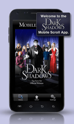 Скриншот приложения Dark Shadows Mobile Scroll - №1