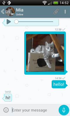 Скриншот приложения MyVo чат, знакомства по голосу - №4