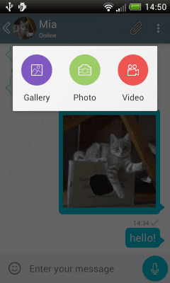 Скриншот приложения MyVo чат, знакомства по голосу - №5