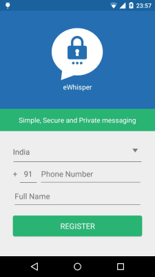 Скриншот приложения eWhisper - №1