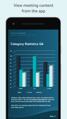 Скриншот приложения Amazon Chime - №5