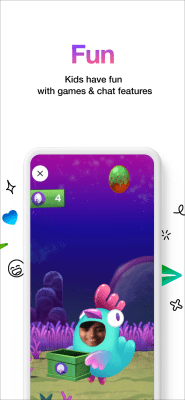 Скриншот приложения Messenger Kids - №4
