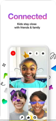Скриншот приложения Messenger Kids - №2