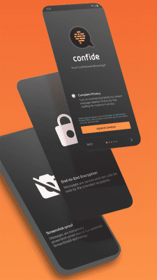 Скриншот приложения Confide - №1