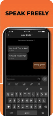 Скриншот приложения Confide - №3