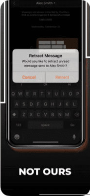Скриншот приложения Confide - №8