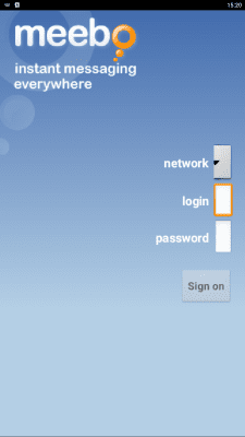 Скриншот приложения Meebo - №3