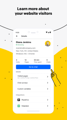 Скриншот приложения LiveChat - №3