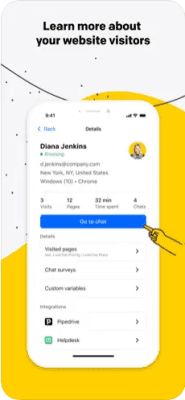 Скриншот приложения LiveChat - №3