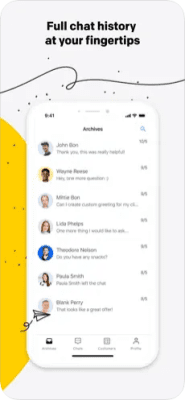 Скриншот приложения LiveChat - №4