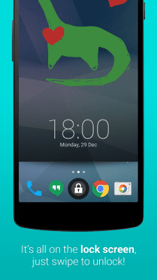 Скриншот приложения LokLok: Connected Lock Screen - №3