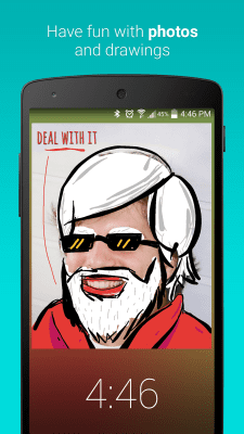 Скриншот приложения LokLok: Connected Lock Screen - №6