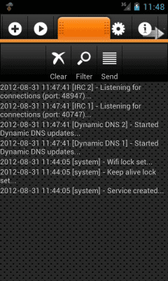 Скриншот приложения IRC Server - №2