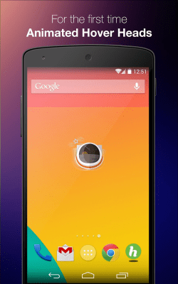 Скриншот приложения HoverChat Free (Ninja SMS) - №6