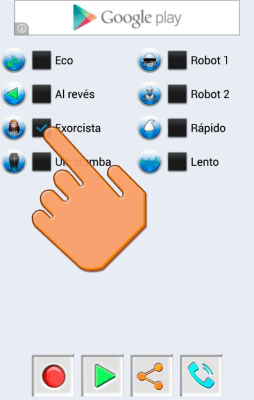 Скриншот приложения Z - WhatsSound для WhatsApp - №4