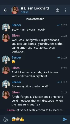 Скриншот приложения Telegram X - №3