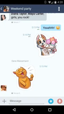 Скриншот приложения 4talk Messenger - №7