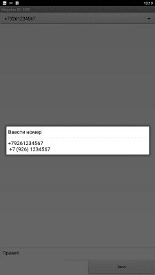 Скриншот приложения Бесплатные SMS Megafon - №3