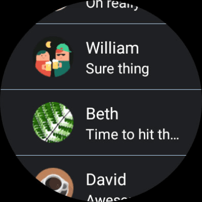 Скриншот приложения Handcent Next SMS - №9